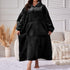 Tragbare Oversized Hoodie-Decke mit Ärmeln & Kapuze | Sherpa Fleece Blanket